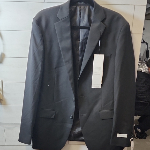NWT Mens Calvin Klein Black Suit Jacket
